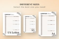 Everyday Planner | A4 Daily Planner | A4 Size | A5 Size Product Image 2