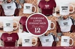 ZODIAC CUT FILES BEING USED AS SHIRTS, MUGS AND TOTE BAGS PRINTS