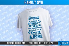 Family SVG | Family Quotes Design | Family Sign | Print SVG Product Image 1