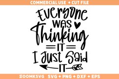 Funny SVG, Funny Quotes SVG, Sarcastic quotes SVG Cut file Product Image 1