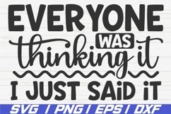 40 Funny Quotes SVG Bundle / Sarcastic SVG Bundle / Cut File Product Image 12