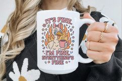 Silly Goose Sublimation Design | PNG File Product Image 4