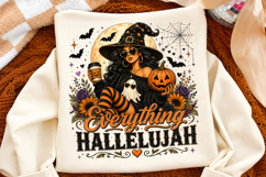 Everything Hallelujah Funny Halloween PNG,Spooky Cute Product Image 3