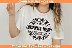 Funny Quote SVG, Conspiracy SVG, Sarcastic Quote SVG Product Image 2