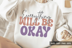 Everything Will Be Okay - Mental Health Design Product Image 1