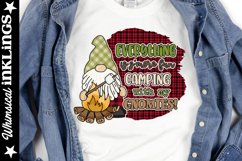 Everything is S&#039;more Fun-Camping Gnome Sublimation Clipart Product Image 1