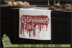 Everything&#039;s Fine SVG File Product Image 4
