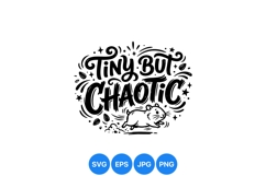 Hand Drawn Tiny But Chaotic Animal Design Product Image 1