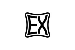 EX Logo design Product Image 1