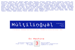 Ex Machina - Monospace Sans serif font family Product Image 15