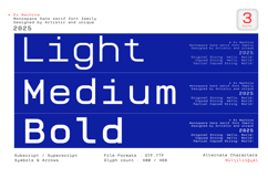 Ex Machina - Monospace Sans serif font family Product Image 4