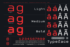 Ex Machina - Monospace Sans serif font family Product Image 6