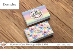 Business Card Mockup | PSD Smart Object Product Image 2