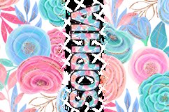 Straight Flip Sippy Sublimation Wrap Bonus Doodle Letters Product Image 3