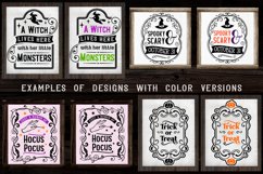 examples of halloween designs with color versions