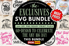 Exceptional SVG Big Bundle, SVG Design Bundle, PNG Bundle Product Image 1