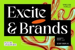 Excite Brands - Modern Editorial Serif Product Image 1