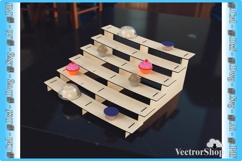 Laser-cut cupcake stand, 6-tier cake display, laser-cut Product Image 7