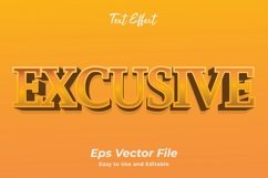 Exclusive text effect. editable and easy to use. premium Product Image 1