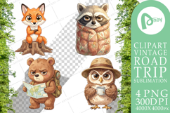 Exhausted Hiker Animal Sublimation Product Image 1