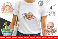 Exhausted Mutant Beach Sublimation Product Image 1