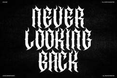 Exilium | Black Metal Font Product Image 2