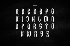 Exilium | Black Metal Font Product Image 11