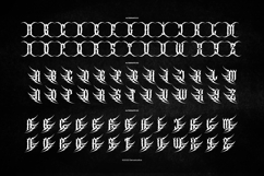 Exilium | Black Metal Font Product Image 12