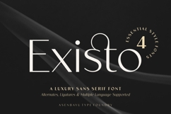 Existo - Luxury Sans Serif Product Image 1