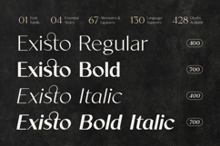 Existo - Luxury Sans Serif Product Image 5