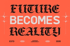Exodus - Blackletter Display Font Product Image 8