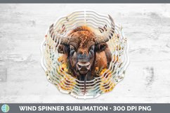 GorgeousExotic Animals Wind Spinner design.