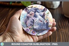 GorgeousExotic Animals Round Coaster design.
