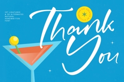 Exotical Drink - Natural Handwritten Font Product Image 20