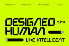 Expanse Cosmic - Futuristic Sporty Display Font Product Image 2