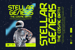 Expanse Cosmic - Futuristic Sporty Display Font Product Image 3