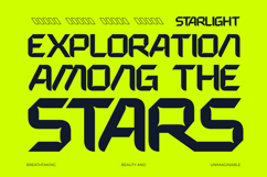 Expanse Cosmic - Futuristic Sporty Display Font Product Image 4