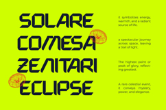 Expanse Cosmic - Futuristic Sporty Display Font Product Image 8
