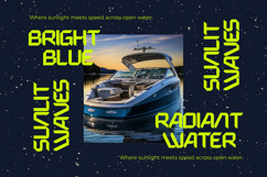 Expanse Cosmic - Futuristic Sporty Display Font Product Image 11