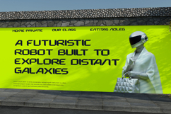 Expanse Cosmic - Futuristic Sporty Display Font Product Image 16