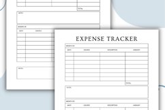 Expense &amp; income tracker interior, expense &amp; income interior Product Image 3