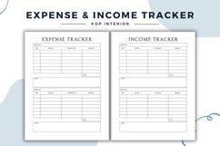 Expense &amp; income tracker interior, expense &amp; income interior Product Image 1