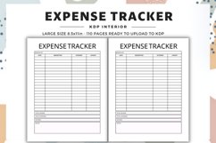Expense Tracker Interior, Expense log book Product Image 1