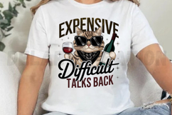 Expensive Difficult Talks Back Sublimation PNG Product Image 4
