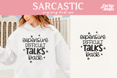 Expensive Difficult Talks Back SVG