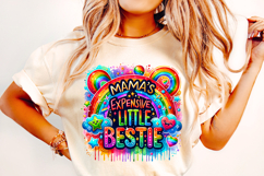 Mama&#039;s Expensive Little Bestie, Funny Kids Sublimation, Mom Product Image 2