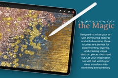 Gold Rush - Glitter and Foil Brushes for Procreate Product Image 2