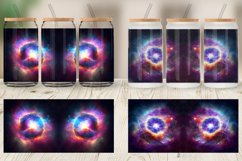 Exploding Galaxy Nebula Glass Can Wraps Product Image 3