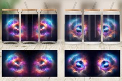 Exploding Galaxy Nebula Glass Can Wraps Product Image 5