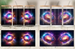 Exploding Galaxy Nebula Glass Can Wraps Product Image 6